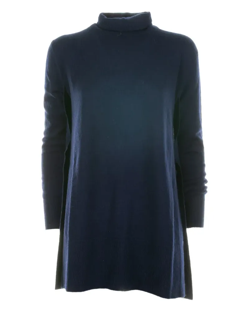 Alpha Studio Pullover mit Rollkragen - Blau Blau
