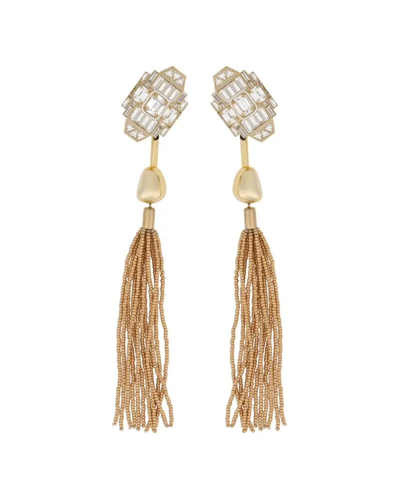 Ferragamo Klassische Hängeohrringe - Gold Gold