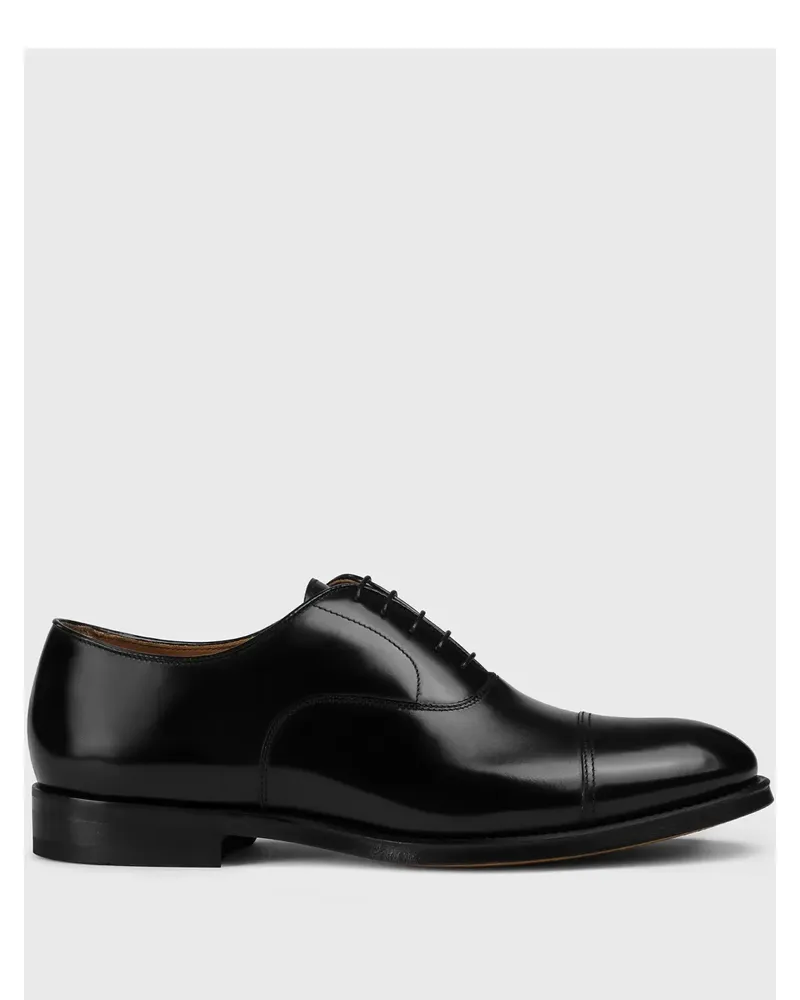 Doucal´s Schnürschuhe aus Leder - Schwarz Schwarz