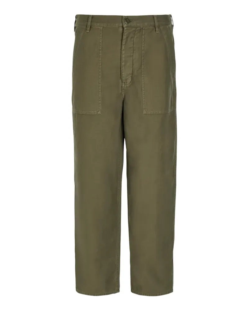Nili Lotan Earl patch-pocket cargo pants - Grün Grün