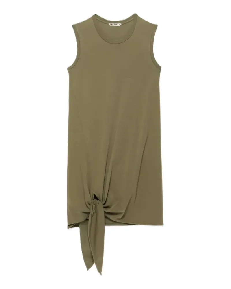 J.W.Anderson knot-detail sleeveless mini dress - Grün Grün