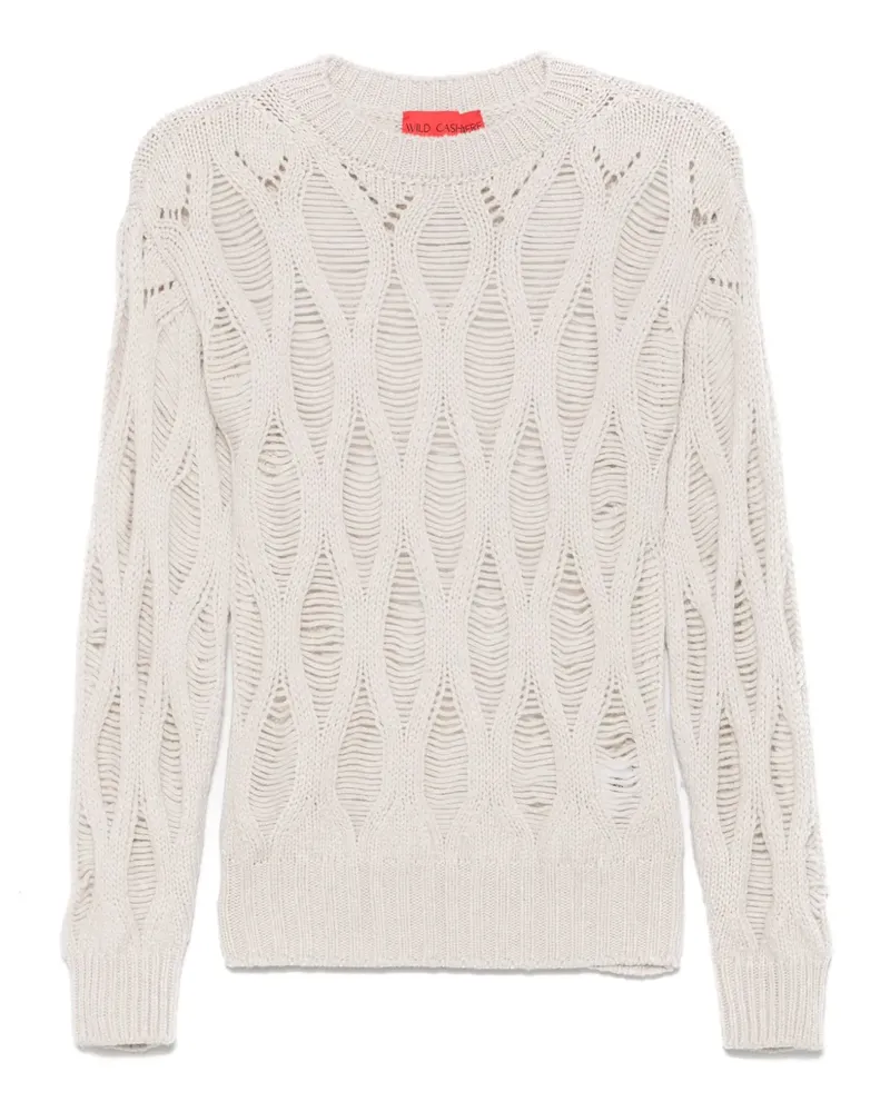 Wild Cashmere Lyric Pullover - Nude Nude
