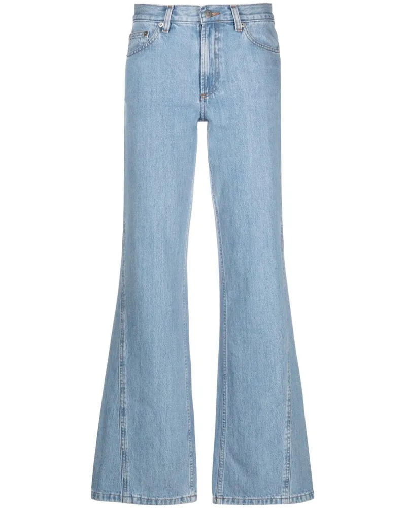 A.P.C. Ausgestellte Jeans - Blau Blau