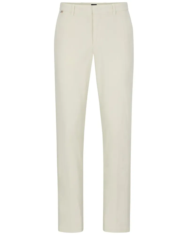HUGO BOSS Halbhohe Slim-Fit-Hose - Nude Nude