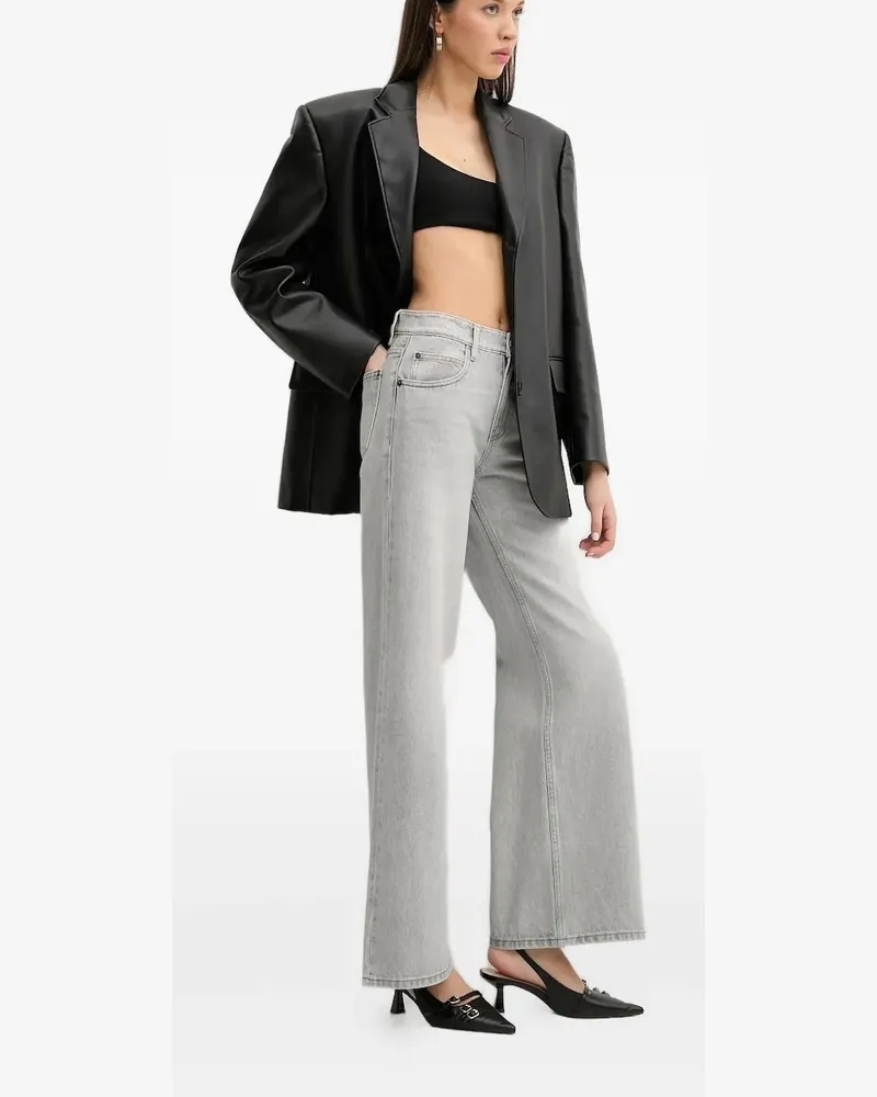 Miss Sixty Jeans mit Logo-Patch - Grau Grau