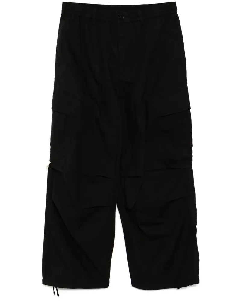 FIVE CM Schmal zulaufende Cargohose - Schwarz Schwarz