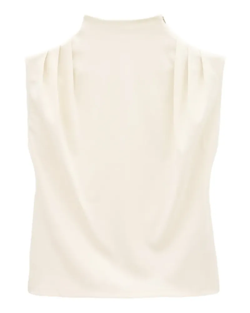 ba&sh Hoda Bluse mit Stehkragen - Nude Nude