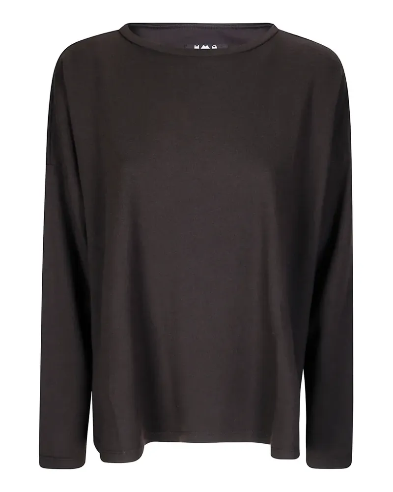 LABO.ART Sandra long-sleeve wool top - Braun Braun