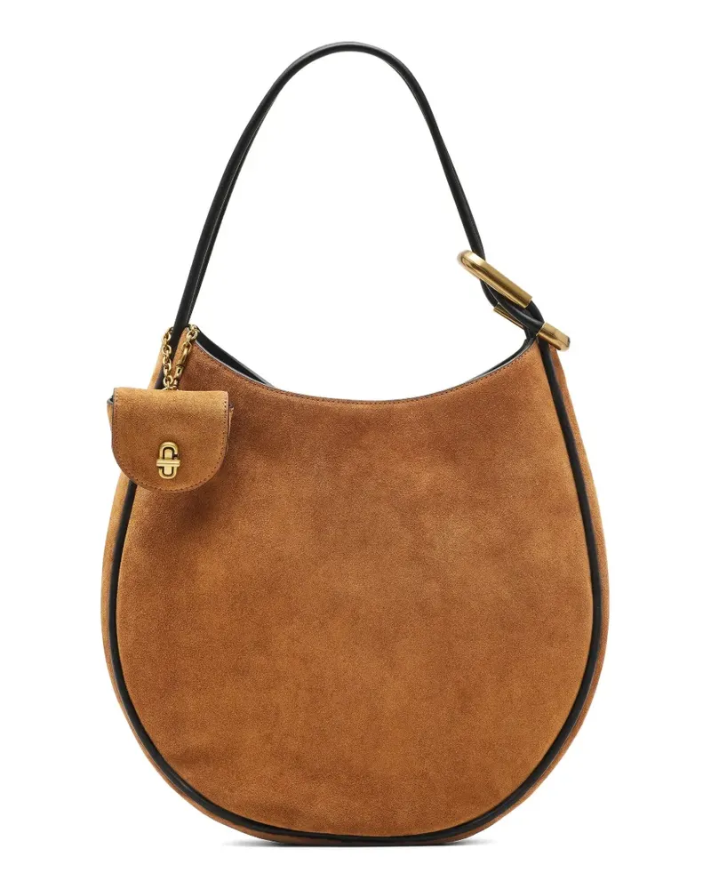 Marc Jacobs Mittelgroße Schultertasche aus Wildleder - Braun Braun