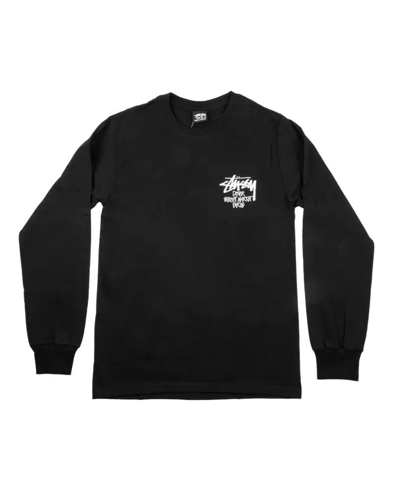 Stüssy x Dover Street Market Langarmshirt - Schwarz Schwarz