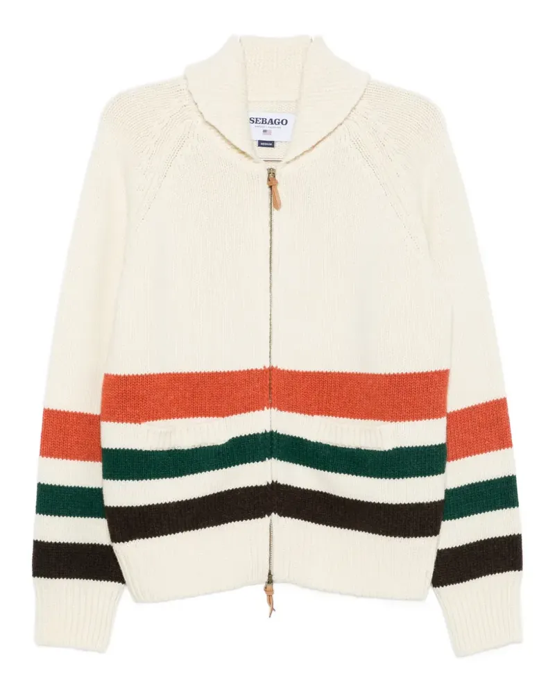Sebago Dyer Bay zip-up cardigan - Nude Nude