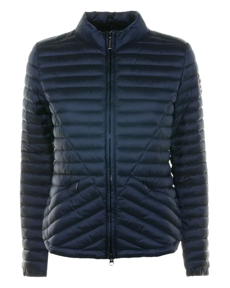 Colmar quilted high-neck jacket - Blau Blau