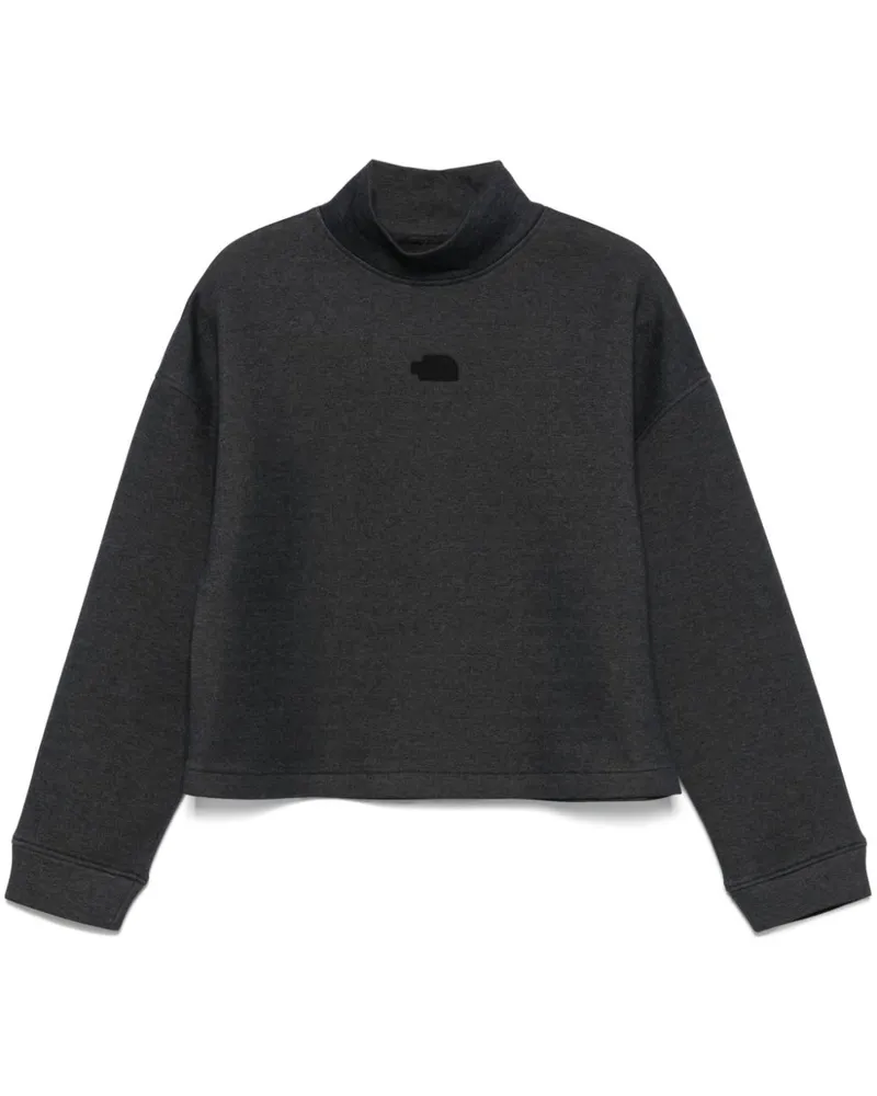 The North Face Sweatshirt mit Stehkragen - Schwarz Schwarz