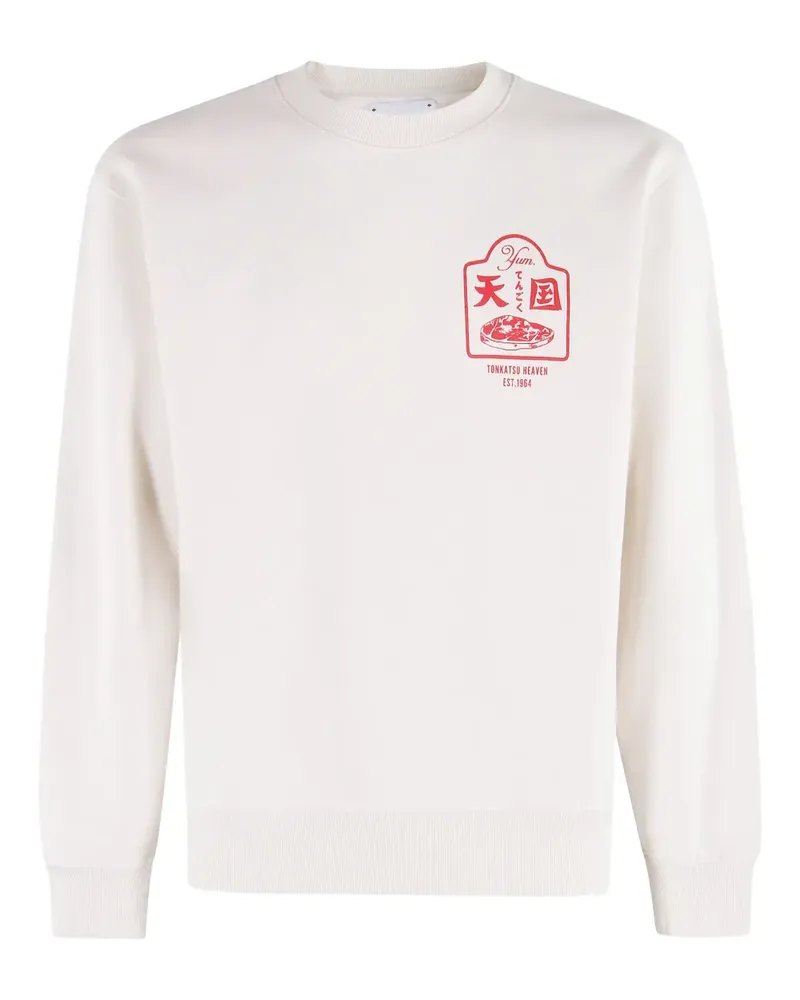 Edwin Jeans graphic print sweatshirt - Nude Nude