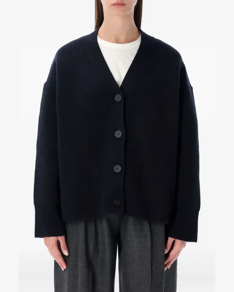 Studio Nicholson buttoned merino cardigan - Blau Blau