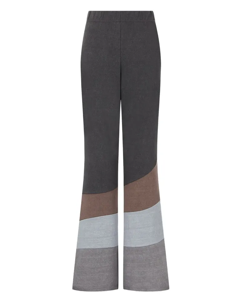 STUDIO TOMBOY Leggings in Colour-Block-Optik - Grau Grau