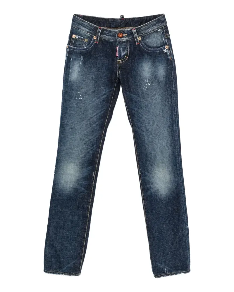 Dsquared2 2000s Jeans im Distressed-Look - Blau Blau