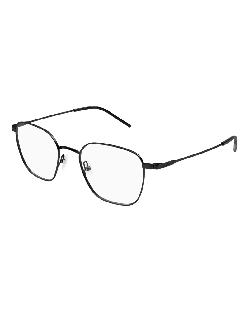 Saint Laurent Brille mit rundem Gestell - Schwarz Schwarz