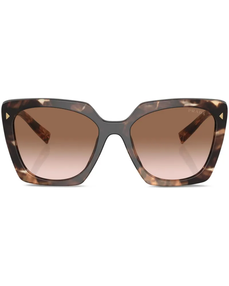 Prada Cat-Eye-Sonnenbrille - Grün Grün