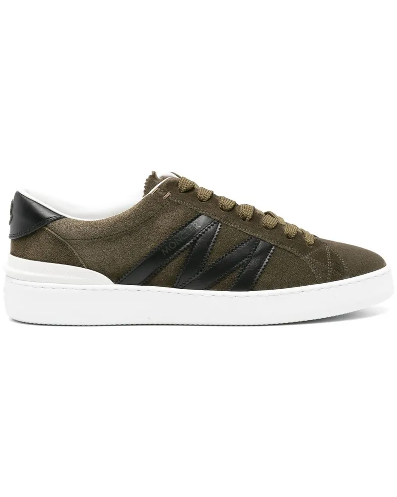 Moncler Monaco M Sneakers aus Wildleder - Grün Grün