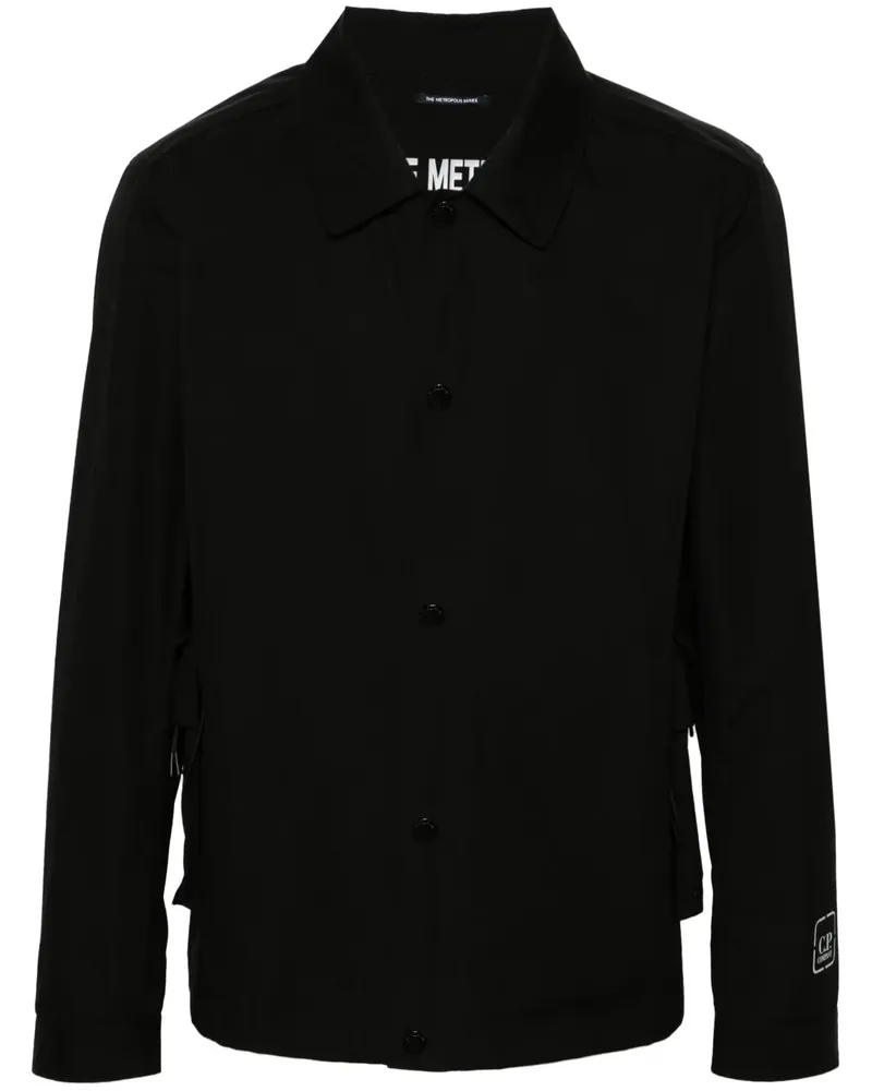 C.P. Company The Metropolis Series Hemdjacke - Schwarz Schwarz