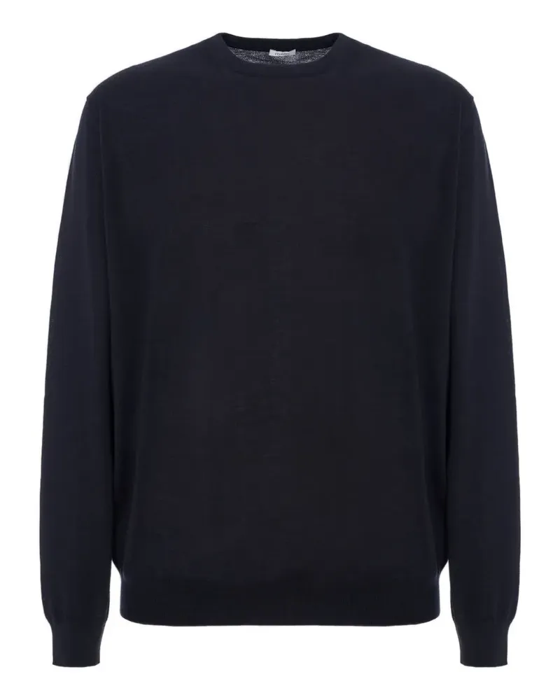Malo Pullover mit Rundhalsausschnitt - Blau Blau
