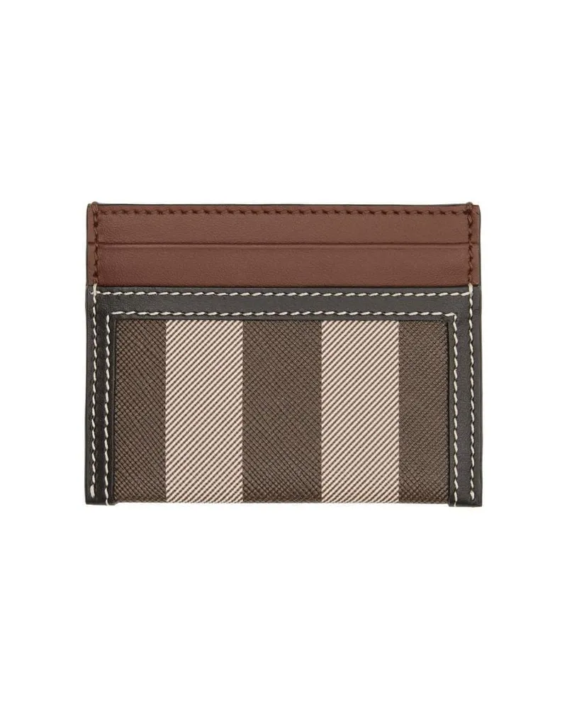 Burberry Kartenetui mit Vintage-Check - Braun Braun