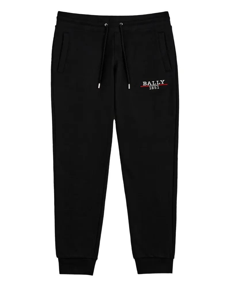 Bally Jogginghose mit Logo-Stickerei - Schwarz Schwarz