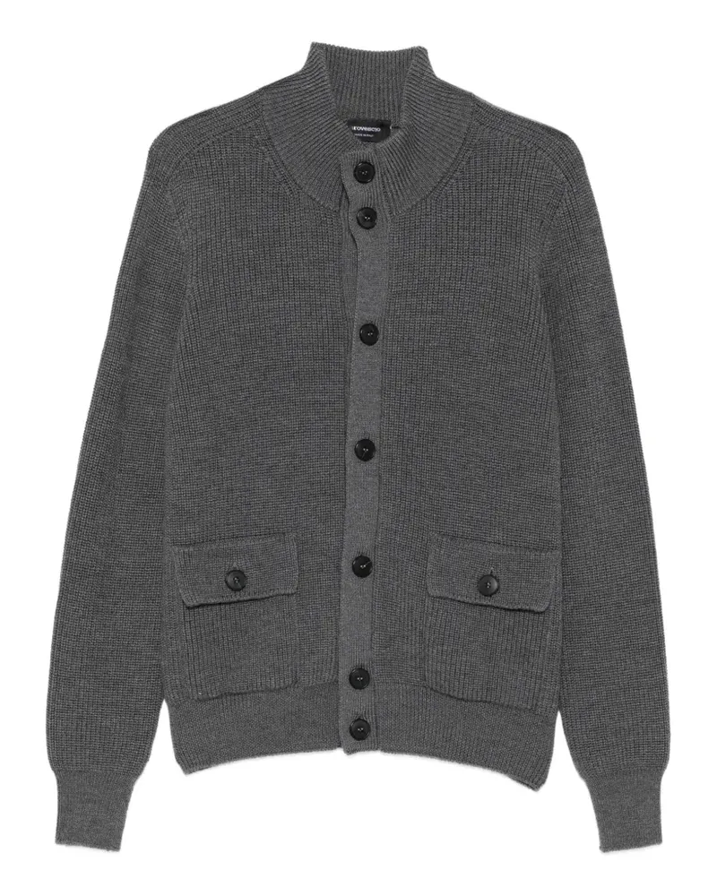 Arovescio Cardigan mit Knöpfen - Grau Grau