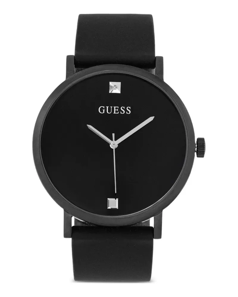 Guess Runde Armbanduhr 44mm - Schwarz Schwarz