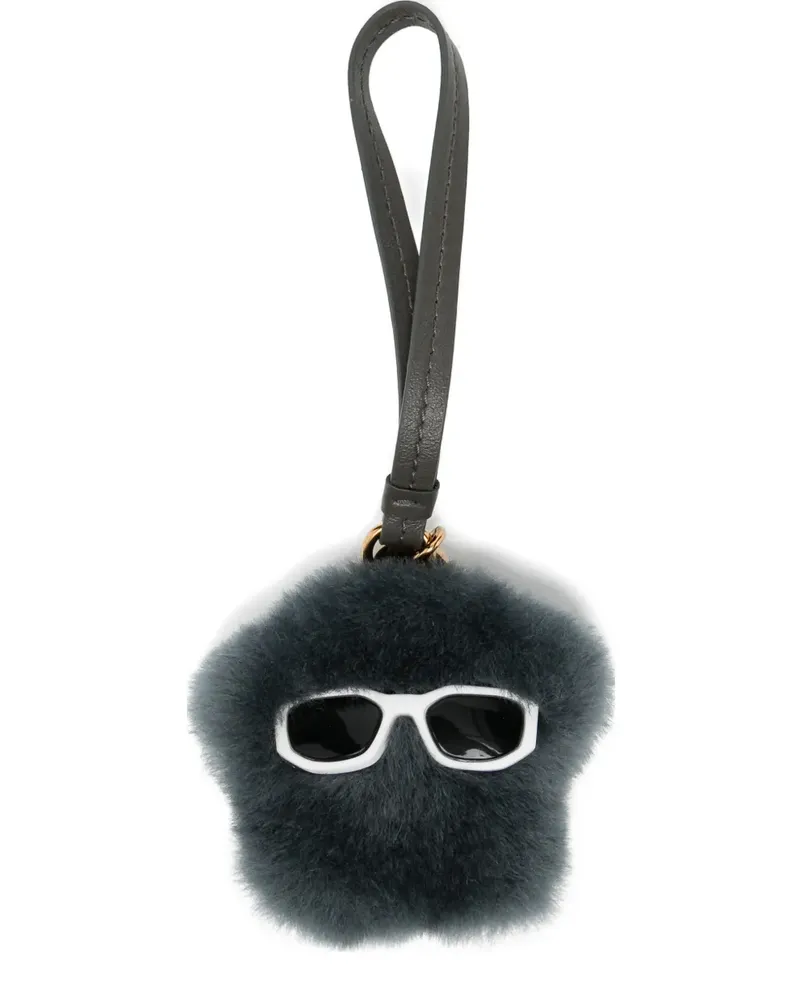 Versace Medusa bag charm - Grau Grau