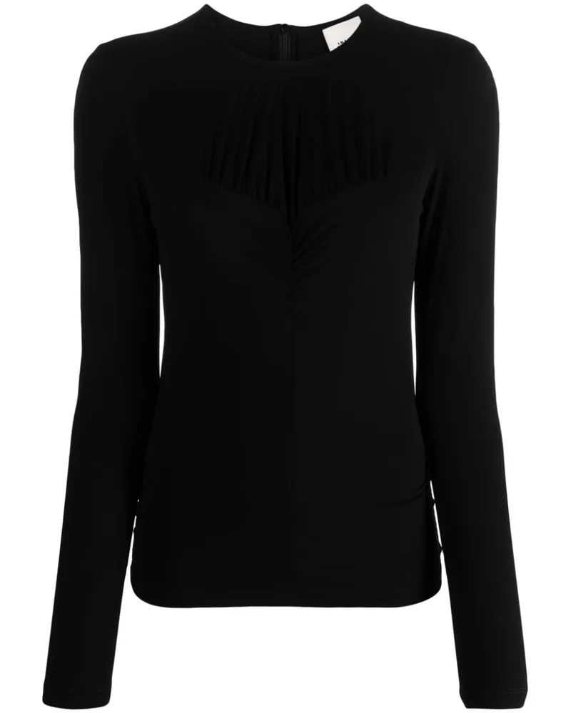 Isabel Marant Bluse mit Bustier Schwarz