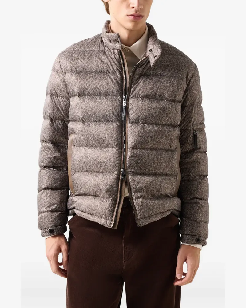 Bogner Hugh quilted puffer jacket - Braun Braun