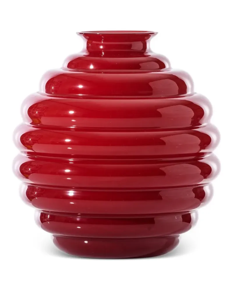 Venini Vase aus Keramik - Rot Rot
