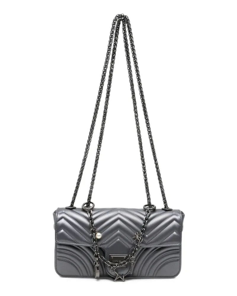 MARC ELLIS Flat Halo shoulder bag - Grau Grau