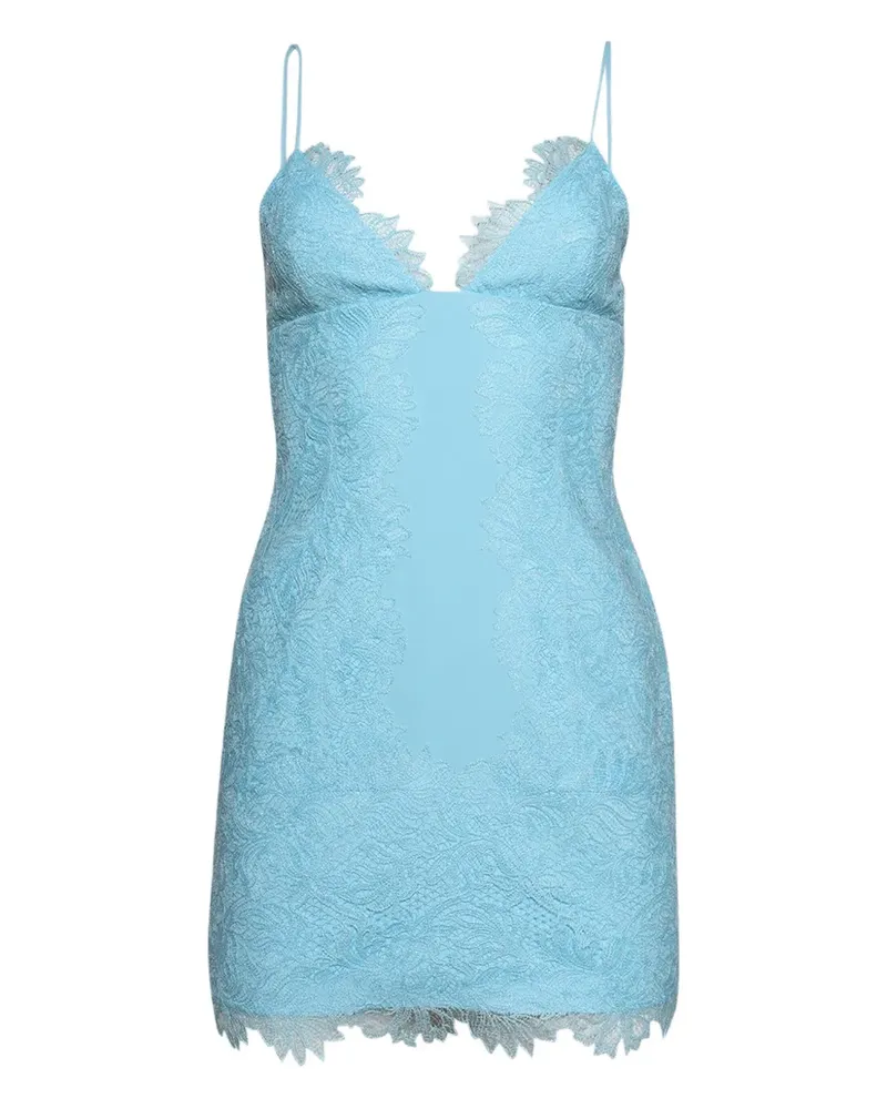 David Koma Minikleid aus Spitze - BLUE Blue