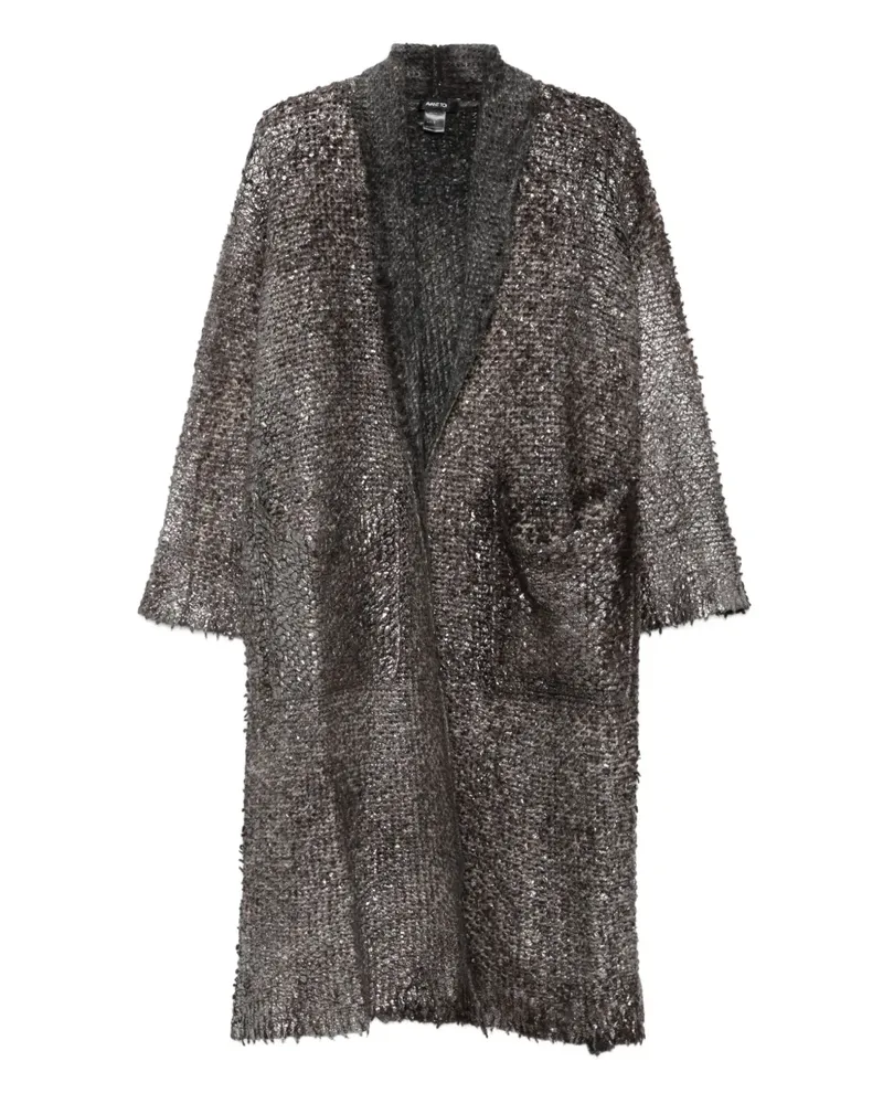 Avant Toi Mantel aus Faux Fur - Braun Braun