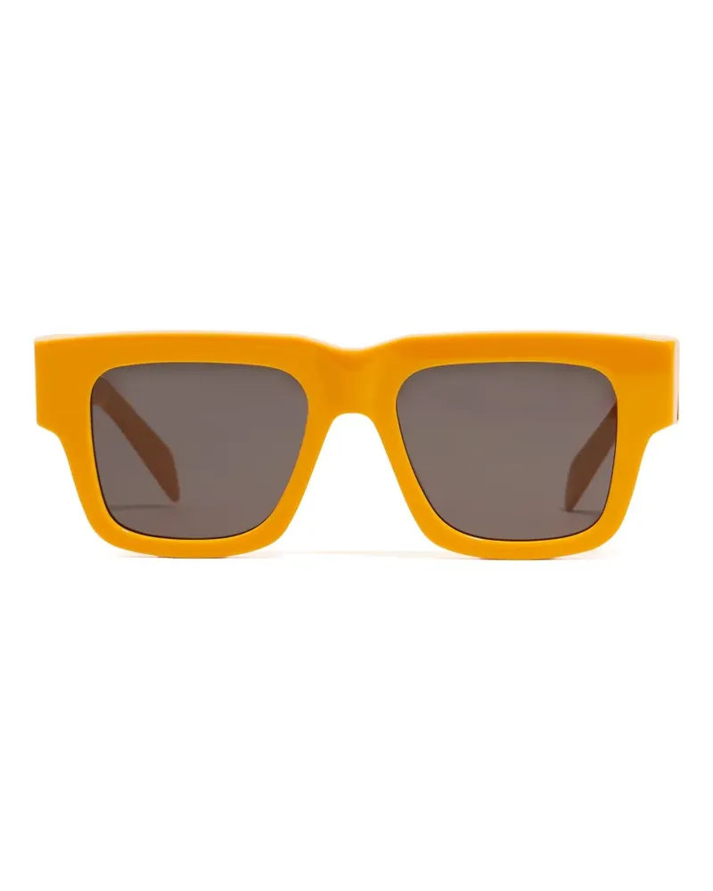 BIMBA Y LOLA Sonnenbrille mit eckigem Gestell - Gelb Gelb