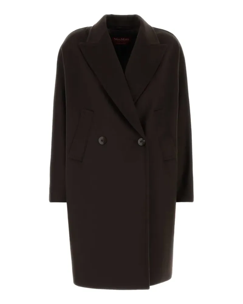 Max Mara Mastro Mantel - Braun Braun