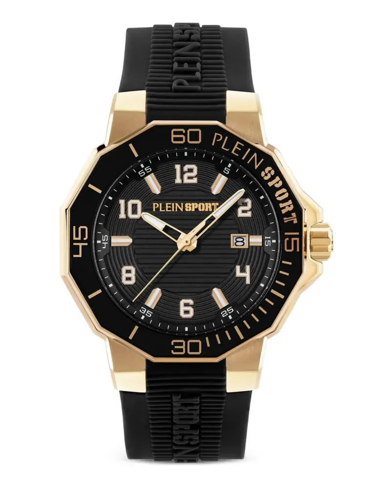 Philipp Plein Titan 3H Armbanduhr 45mm - Schwarz Schwarz