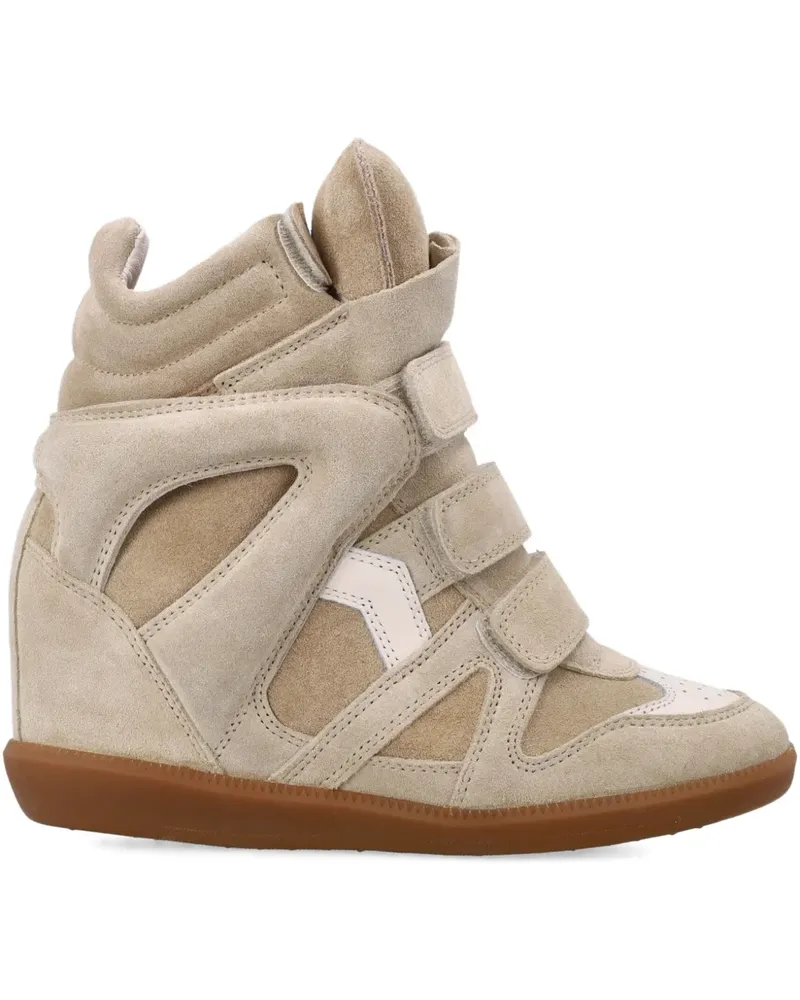 Isabel Marant Bekett straps sneakers - Nude Nude