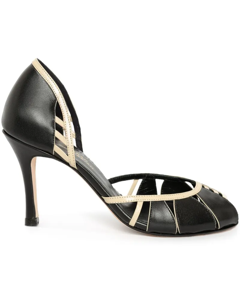 Sarah Chofakian Dining Room Pumps 75mm - Schwarz Schwarz
