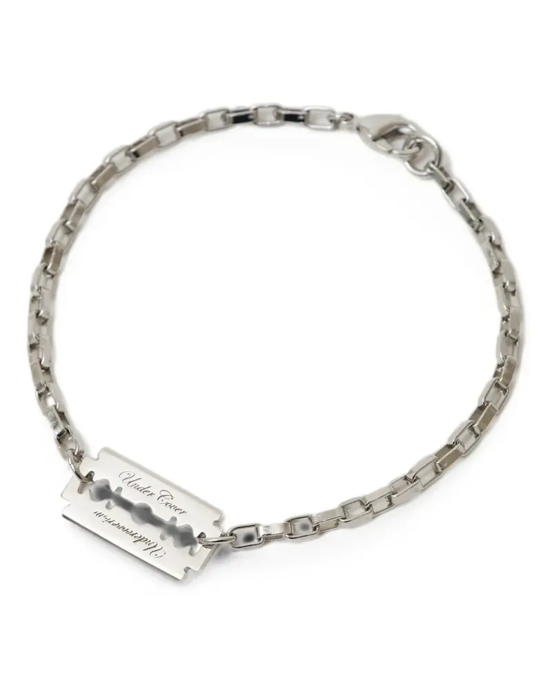 Undercover Kettenarmband mit Rasierklingen-Motiv - Silber Silber