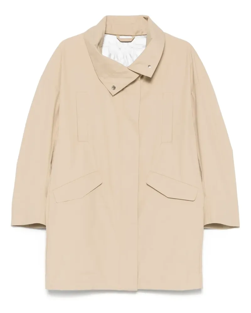 OOF WEAR Mantel mit Stehkragen - Nude Nude