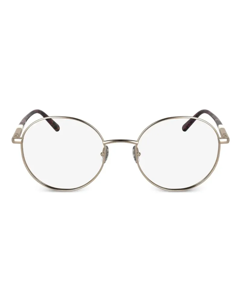 Lacoste Brille mit rundem Gestell - Gold Gold