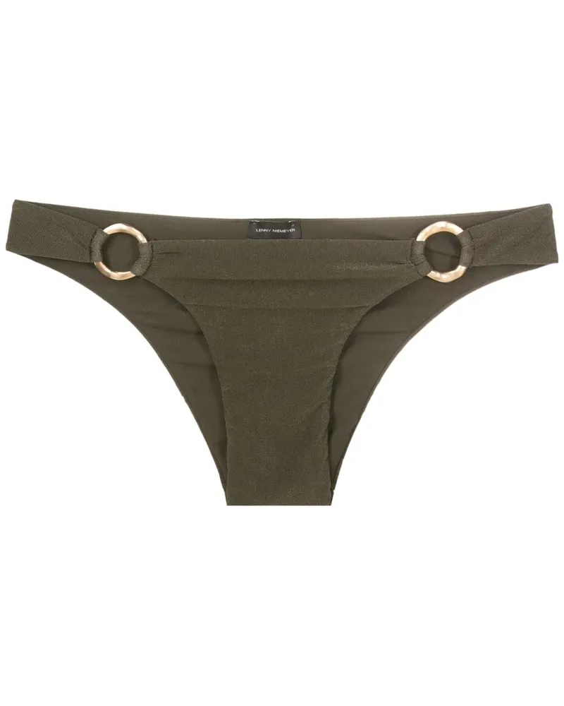 Lenny Niemeyer Bikinihöschen mit Ring - Grün Grün