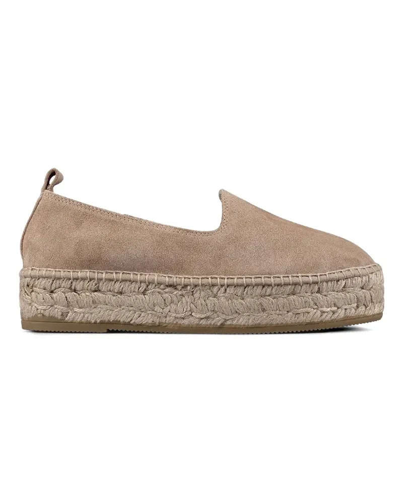 Espadrilles Dopo suede  - Nude Nude