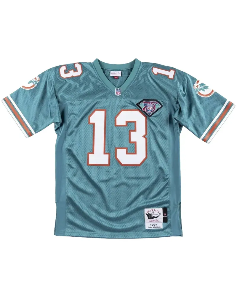 Mitchell & Ness Authentischer Miami Dolphins 1994 Dan Marino Trikot - Blau Blau