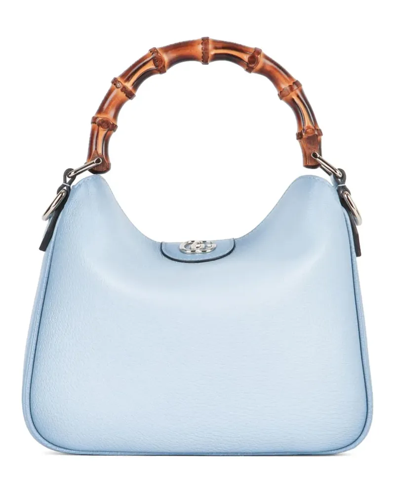 Gucci Diana small bamboo shoulder bag - Blau Blau