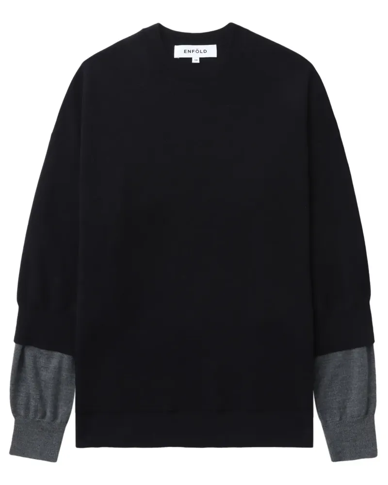 ENFÖLD Pullover aus Wolle - Blau Blau
